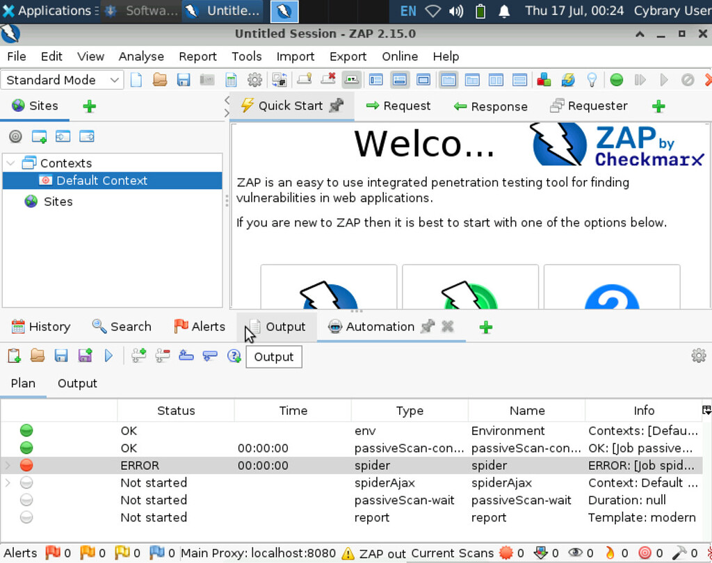 Dynamic Code Analysis - Challenge Exercise - Security Engineer - Cybrary